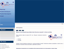 Tablet Screenshot of nzoz-przychodnia-swiecie.pl